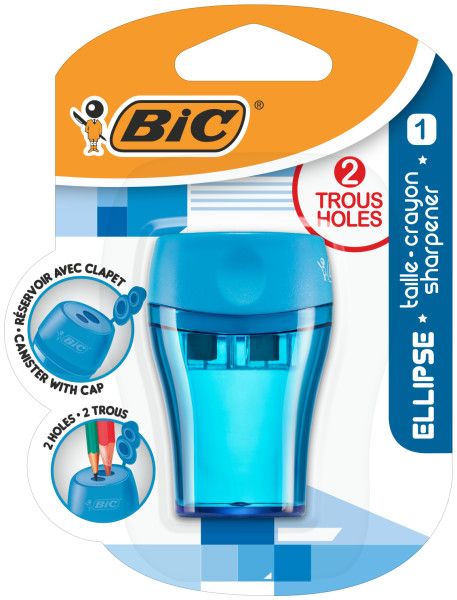 Bic Drožtukas dvigubas Ellipse Maxi, su konteineriu 1 vnt.
