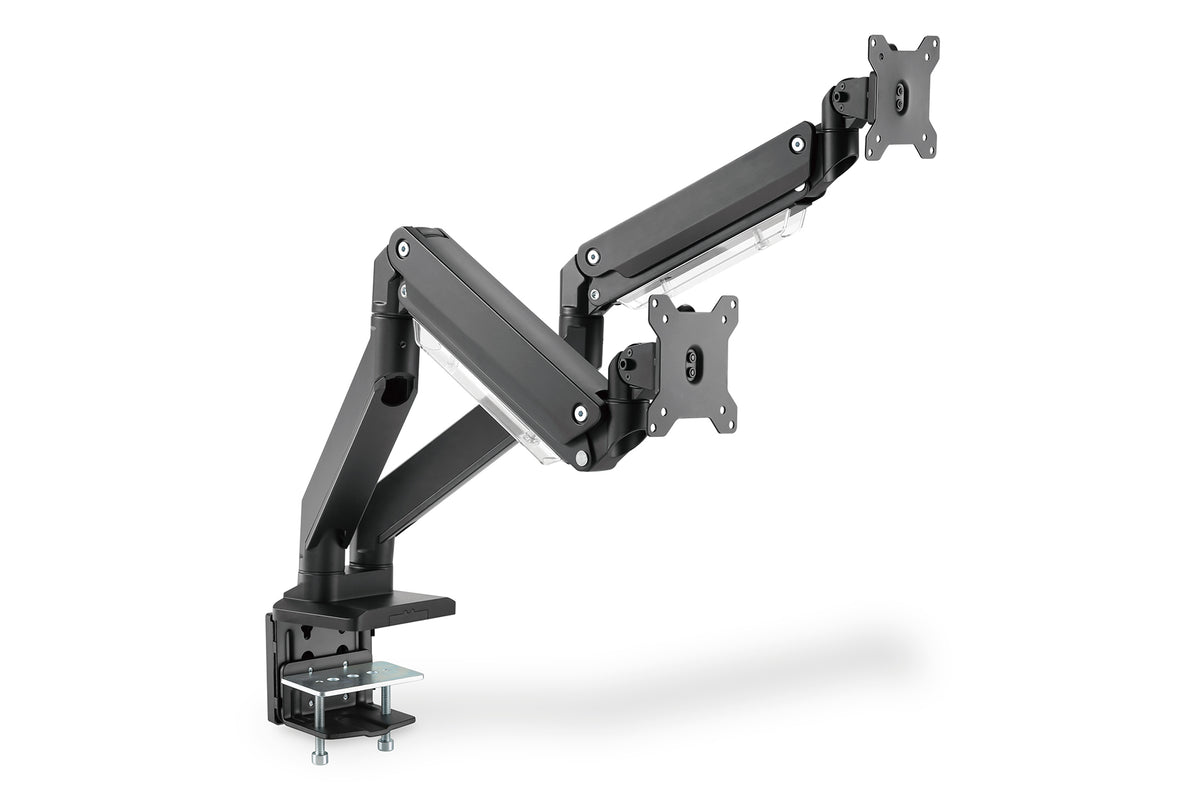 Digitus Desk Mount | DA-90427 | Adjustable Height, Rotate, Tilt, Swivel | 15-35 " | Maximum weight (capacity) 2x15 kg | Black
