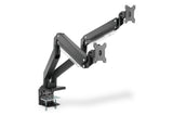 Digitus Desk Mount | DA-90427 | Adjustable Height, Rotate, Tilt, Swivel | 15-35 " | Maximum weight (capacity) 2x15 kg | Black