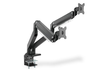 Digitus Desk Mount | DA-90427 | Adjustable Height, Rotate, Tilt, Swivel | 15-35 " | Maximum weight (capacity) 2x15 kg | Black