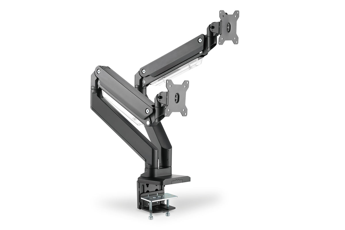 Digitus Desk Mount | DA-90427 | Adjustable Height, Rotate, Tilt, Swivel | 15-35 " | Maximum weight (capacity) 2x15 kg | Black