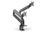 Digitus Desk Mount | DA-90427 | Adjustable Height, Rotate, Tilt, Swivel | 15-35 " | Maximum weight (capacity) 2x15 kg | Black