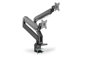 Digitus Desk Mount | DA-90427 | Adjustable Height, Rotate, Tilt, Swivel | 15-35 " | Maximum weight (capacity) 2x15 kg | Black