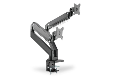 Digitus Desk Mount | DA-90427 | Adjustable Height, Rotate, Tilt, Swivel | 15-35 " | Maximum weight (capacity) 2x15 kg | Black