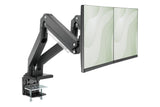 Digitus Desk Mount | DA-90427 | Adjustable Height, Rotate, Tilt, Swivel | 15-35 " | Maximum weight (capacity) 2x15 kg | Black