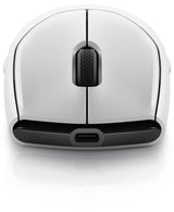 Dell | Mouse | Alienware Tri-Mode AW720M | Wireless | 2.4GHz Wireless Gaming Mouse | Wireless - 2.4 GHz, Bluetooth 5.1. USB-C | Lunar light