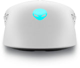 Dell | Mouse | Alienware Tri-Mode AW720M | Wireless | 2.4GHz Wireless Gaming Mouse | Wireless - 2.4 GHz, Bluetooth 5.1. USB-C | Lunar light