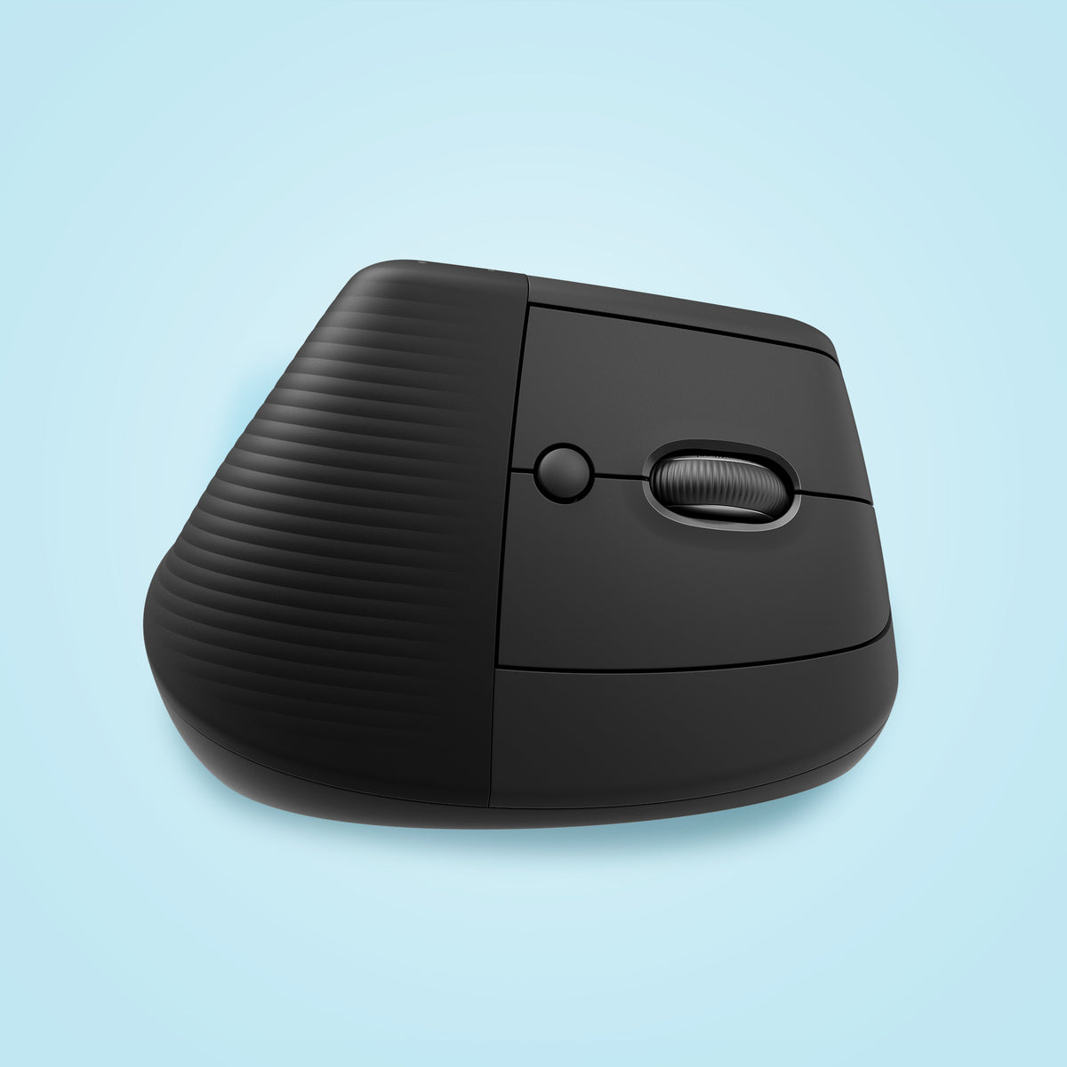 Logitech Lift Vertical Belaidė pelė, RF Wireless + Bluetooth, 4000 DPI, Graphite