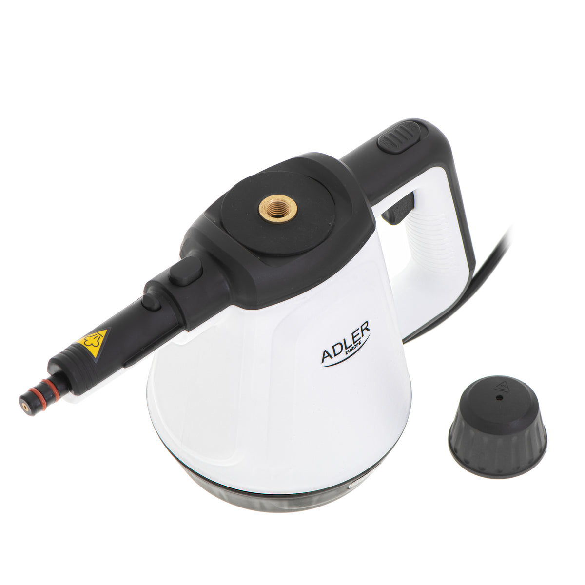 Adler | Steam cleaner | AD 7038 | Power 1200 W | Steam pressure 3.5 bar | Water tank capacity 0.45 L | White/Black