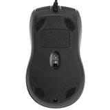 Targus Full-Size Optical Antimicrobial Wired Mouse | Targus Mouse | Full-Size Optical Antimicrobial | Wired | Black