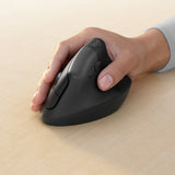 Logitech Lift Vertical for Business Belaidė pelė RF Wireless + Bluetooth, 4000 DPI, Graphite