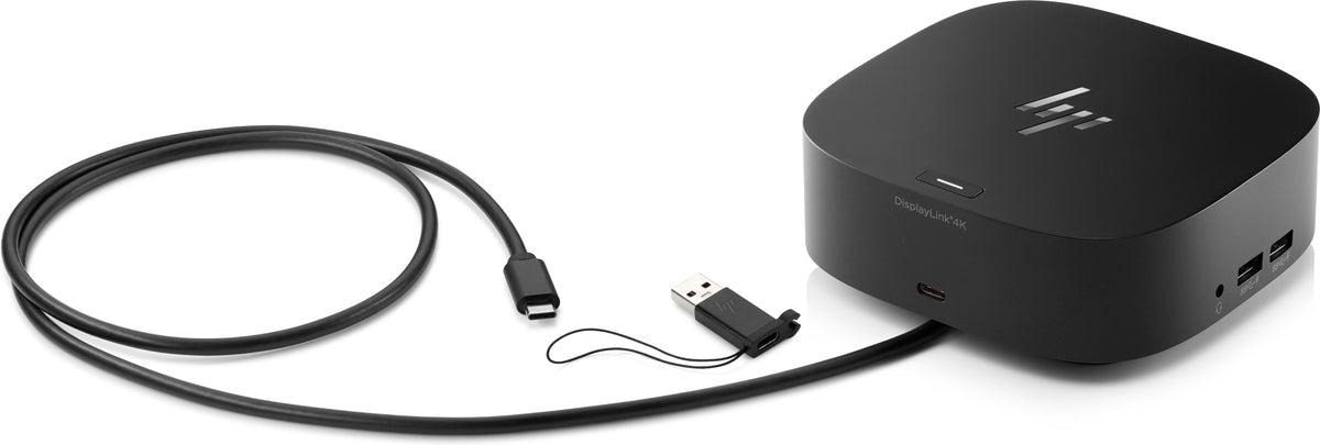 HP USB-C/A Universal Dock G2 Jungčių stotelė, Juoda