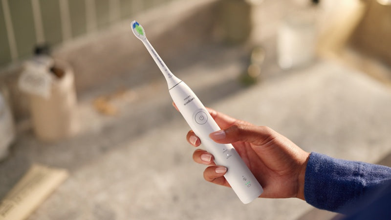 Philips Sonicare 5500 Series HX7110/01 Elektrinis dantų šepetėlis, Balta