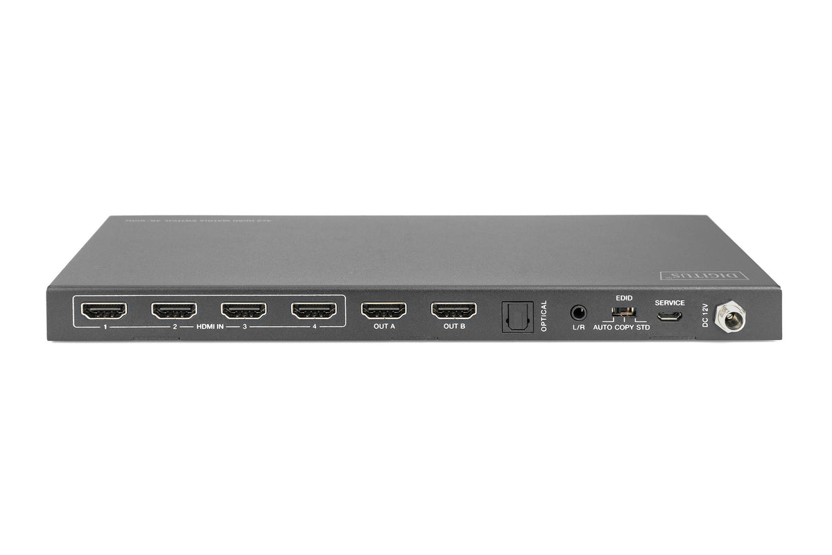 Digitus | 4x2 HDMI Matrix Switch, 4K/60Hz | DS-55509
