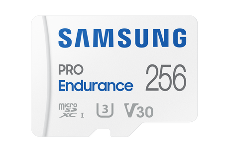 Samsung | PRO Endurance | MB-MJ256KA/EU | 256 GB | MicroSD Memory Card | Flash memory class U3, V30, Class 10 | SD adapter