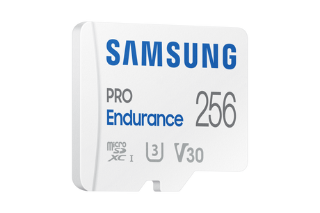 Samsung | PRO Endurance | MB-MJ256KA/EU | 256 GB | MicroSD Memory Card | Flash memory class U3, V30, Class 10 | SD adapter