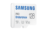 Samsung | PRO Endurance | MB-MJ128KA/EU | 128 GB | MicroSD Memory Card | Flash memory class U3, V30, Class 10 | SD adapter