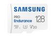 Samsung | PRO Endurance | MB-MJ128KA/EU | 128 GB | MicroSD Memory Card | Flash memory class U3, V30, Class 10 | SD adapter