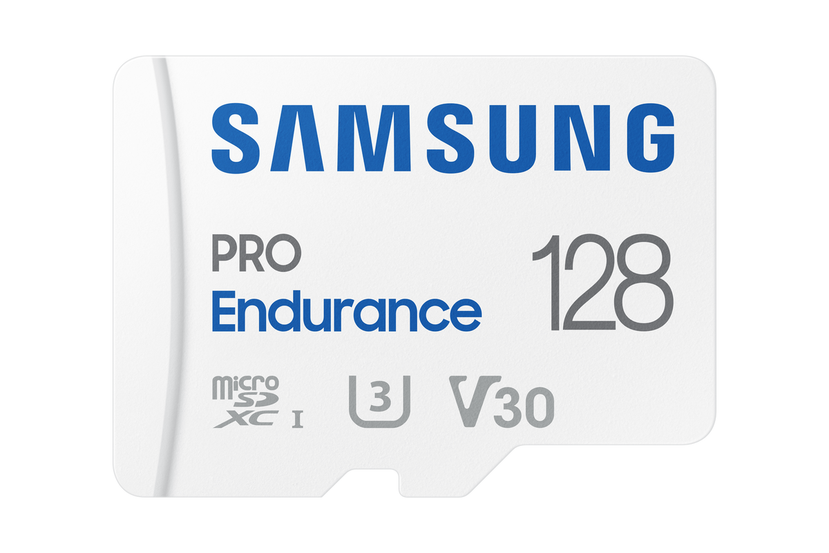 Samsung | PRO Endurance | MB-MJ128KA/EU | 128 GB | MicroSD Memory Card | Flash memory class U3, V30, Class 10 | SD adapter