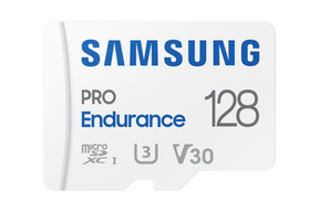 Samsung | PRO Endurance | MB-MJ128KA/EU | 128 GB | MicroSD Memory Card | Flash memory class U3, V30, Class 10 | SD adapter