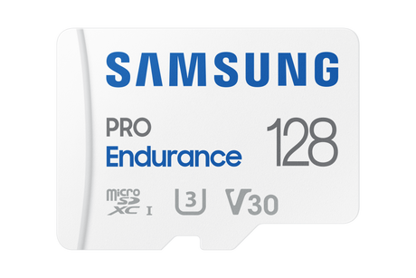 Samsung | PRO Endurance | MB-MJ128KA/EU | 128 GB | MicroSD Memory Card | Flash memory class U3, V30, Class 10 | SD adapter