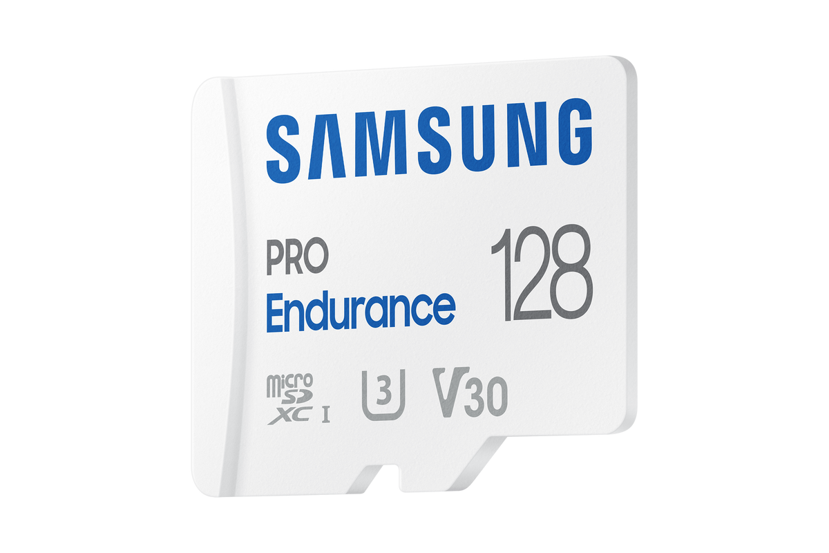 Samsung | PRO Endurance | MB-MJ128KA/EU | 128 GB | MicroSD Memory Card | Flash memory class U3, V30, Class 10 | SD adapter