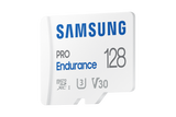 Samsung | PRO Endurance | MB-MJ128KA/EU | 128 GB | MicroSD Memory Card | Flash memory class U3, V30, Class 10 | SD adapter