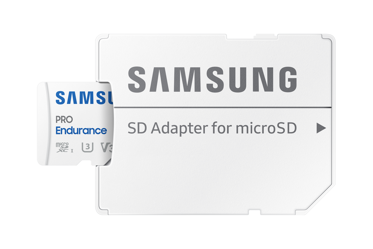 Samsung | PRO Endurance | MB-MJ128KA/EU | 128 GB | MicroSD Memory Card | Flash memory class U3, V30, Class 10 | SD adapter