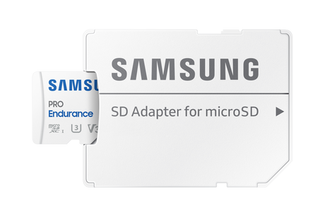 Samsung | PRO Endurance | MB-MJ128KA/EU | 128 GB | MicroSD Memory Card | Flash memory class U3, V30, Class 10 | SD adapter