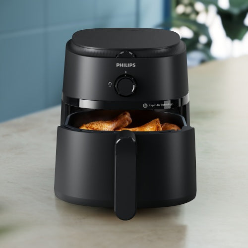 Philips 1000 Series NA120/00 Karšto oro gruzdintuvė 4.2 L 1500 W, Juoda
