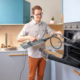 Polti | Steam mop with integrated portable cleaner | PTEU0307 Vaporetto SV660 Style 2-in-1 | Power 1500 W | Steam pressure Not Applicable bar | Water tank capacity 0.5 L | Grey/White