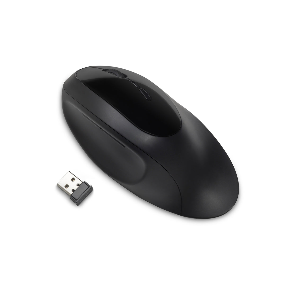 Kensington Pro Fit Ergo Belaidė pelė, RF Wireless + Bluetooth, 1600 DPI, Juoda