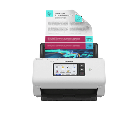 Brother | Professional Document Scanner | ADS-4700W | Colour | Wireless