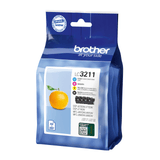 Brother Cartridge Value Pack | LC3211VAL | Ink cartridge | Black, yellow, cyan, magenta
