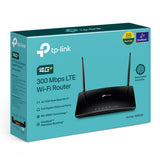 TP-LINK | Wireless Dual Band Gigabit Router | Archer MR500 | 802.11ac | 867 Mbit/s | 10/100/1000 Mbit/s | Mesh Support Yes | MU-MiMO Yes | 4G + | Antenna type  External antenna x 2 | 24 month(s)