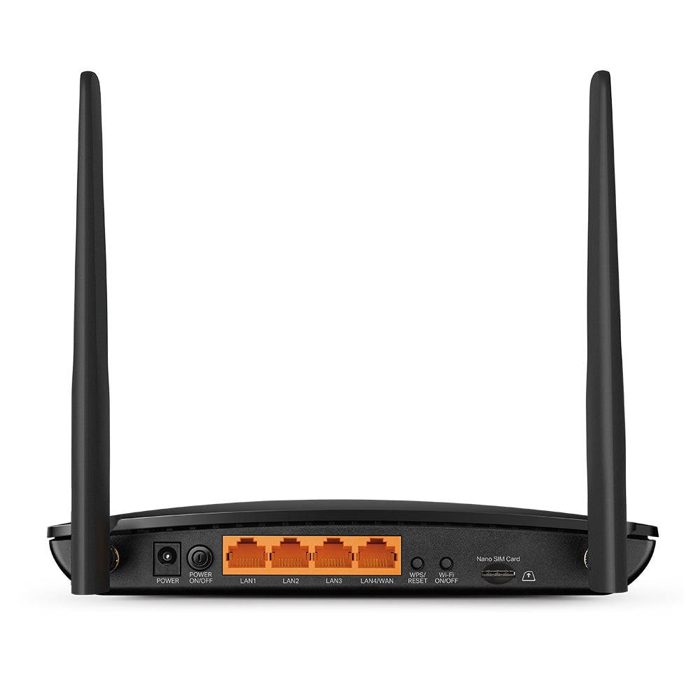 TP-LINK | Wireless Dual Band Gigabit Router | Archer MR500 | 802.11ac | 867 Mbit/s | 10/100/1000 Mbit/s | Mesh Support Yes | MU-MiMO Yes | 4G + | Antenna type  External antenna x 2 | 24 month(s)