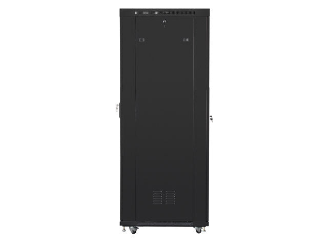 Lanberg | Rack cabinet 19" free-standing 37U/800x1000 (flat pack) with glass door lCD V2 | FF01-8037-23BL | Black