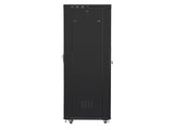 Lanberg | Rack cabinet 19" free-standing 37U/800x1000 (flat pack) with glass door lCD V2 | FF01-8037-23BL | Black