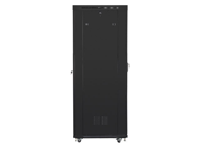 Lanberg | Rack cabinet 19" free-standing 37U/800x1000 (flat pack) with glass door lCD V2 | FF01-8037-23BL | Black