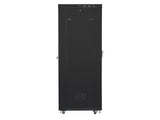 Lanberg | Rack cabinet 19" free-standing 37U/800x1000 (flat pack) with glass door lCD V2 | FF01-8037-23BL | Black