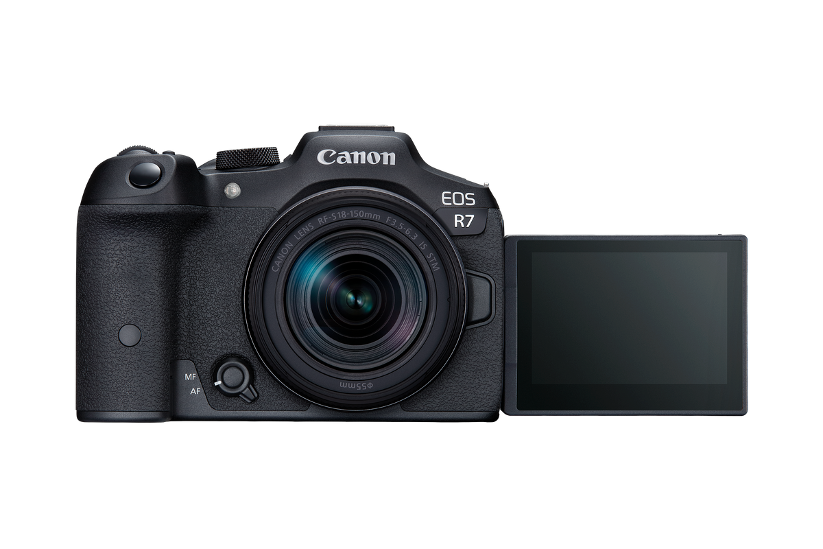 Canon | D.CAM EOS R7 RF-S 18-150 IS STM EU26 (AIP2) | Megapixel 32.5 MP | Image stabilizer | ISO sensitivity (max) 32000 | Wi-Fi | Video recording | Manual | CMOS | Black