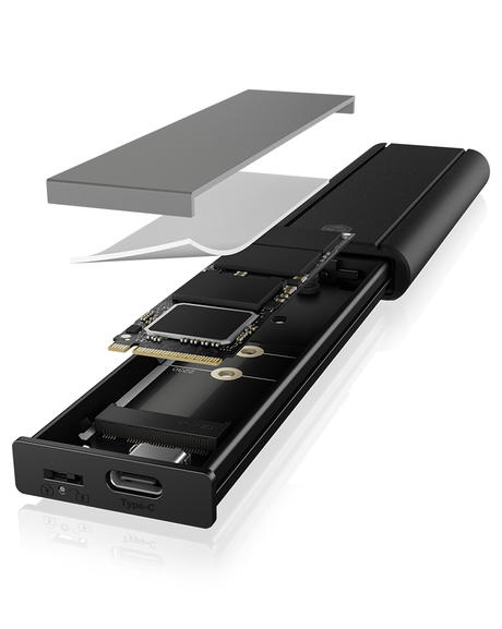 Raidsonic | Icy Box External M.2 NVMe | IB-1807MT-C31 | USB 3.2 Gen 2 Type-C | Storage enclosure