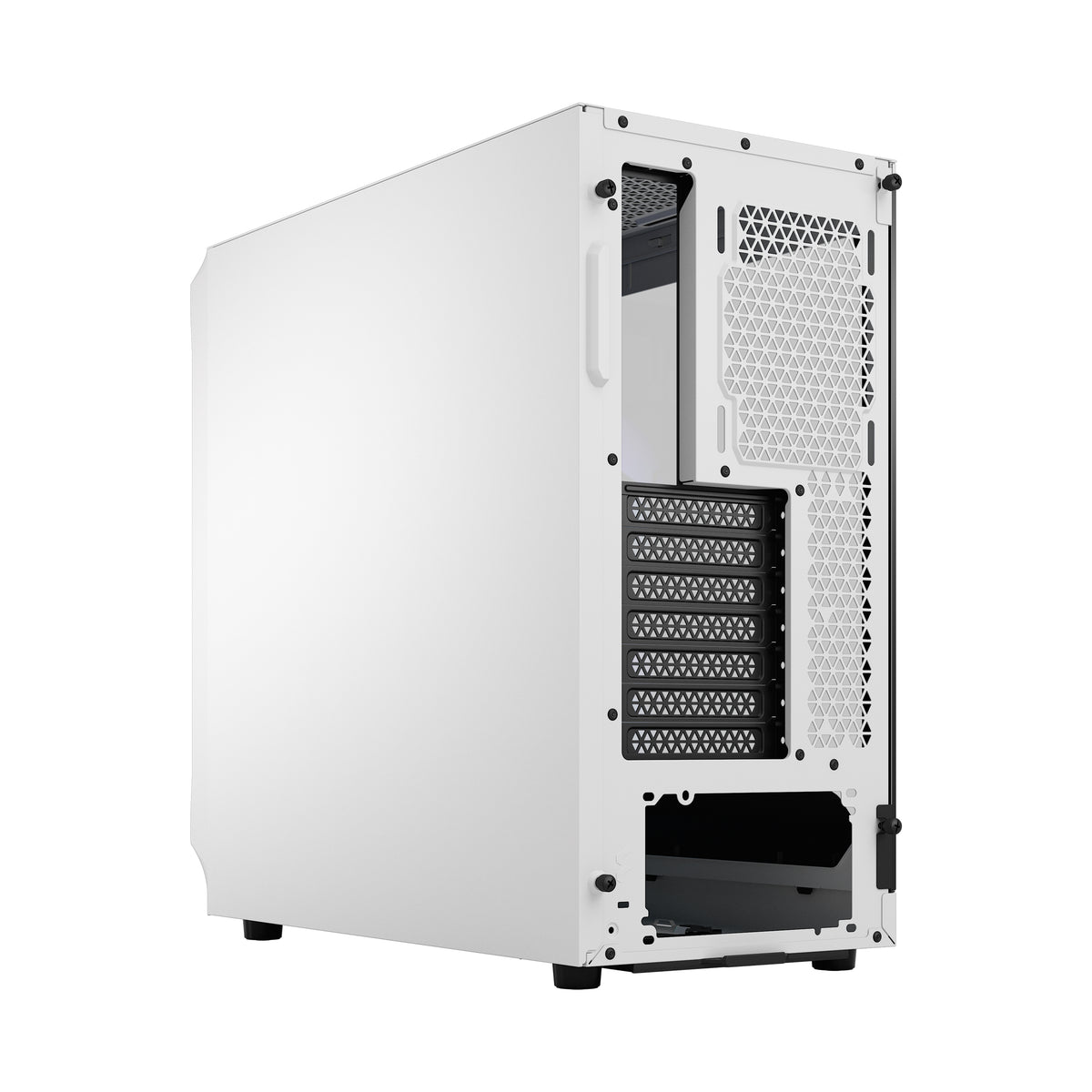 Fractal Design | Focus 2 | Side window | Midi Tower | ATX | RGB White TG Clear Tint