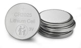 Verbatim 49532 Lithium baterijos CR2025 3V (4 vnt pakuotėje)