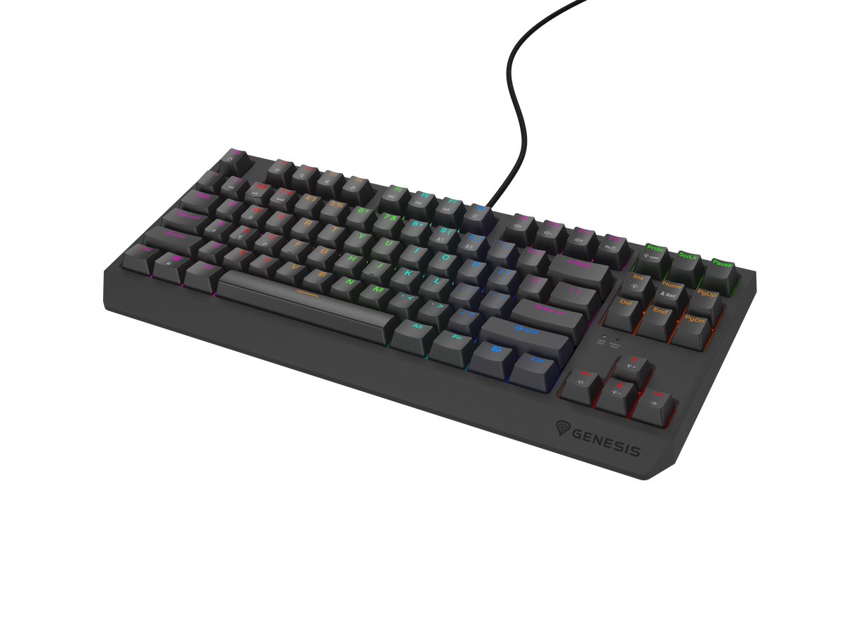 Genesis THOR 230 | Mechanical Gaming Keyboard | Wired | US | Outemu Red | Black