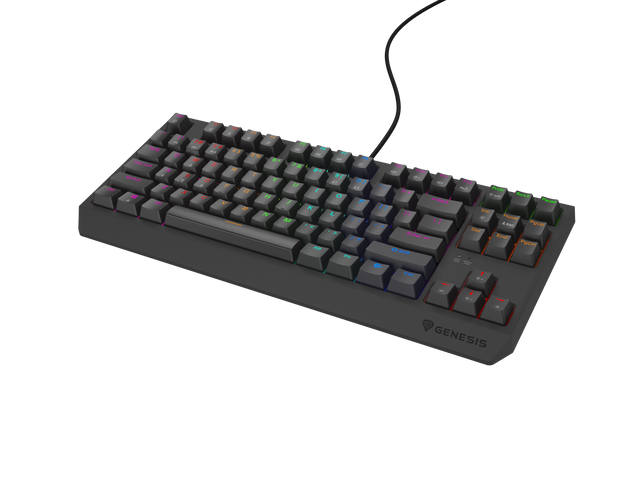 Genesis THOR 230 | Mechanical Gaming Keyboard | Wired | US | Outemu Red | Black