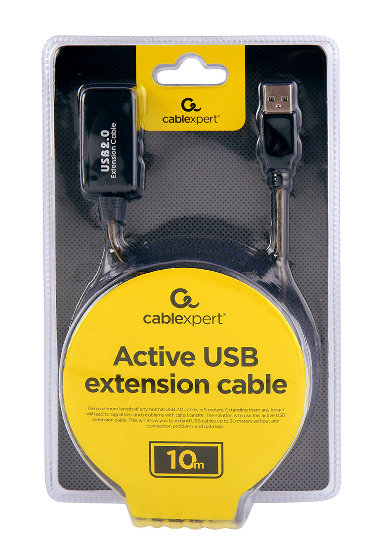 Cablexpert | Active USB 2.0 extension cable UAE-01-10M | USB-A to USB-A USB 2.0 female (type A)