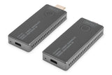 Digitus | 4K Wireless Video Extender, 30 m (USB-C - HDMI) | DS-55324 | Black/Silver