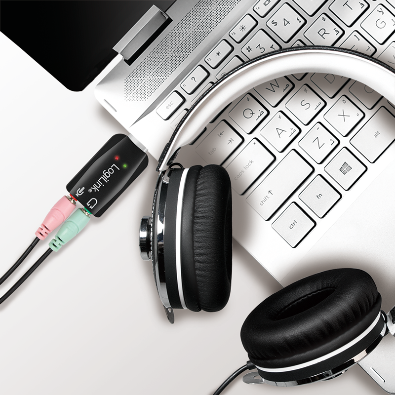 Logilink | USB Audio adapter, 5.1 sound effect