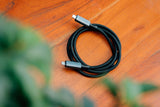 Verbatim 31847 Sync &amp; Charge Kabelis USB-C į USB-C 240W 40Gbps 120cm, Pilka/Juoda